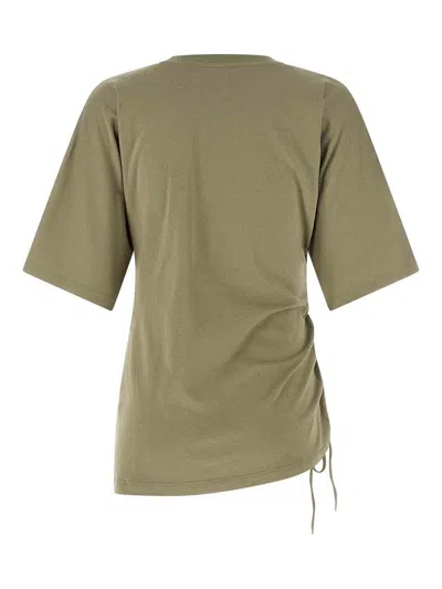 Balmain T-shirt In Brown