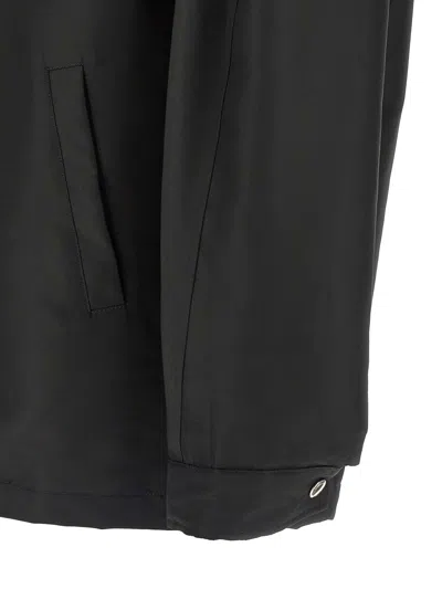 Givenchy Relaxed Fit Jacket Drawstring Hem In Black