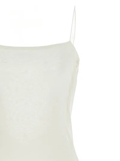 Jacquemus Vestido Midi - Blanco In White