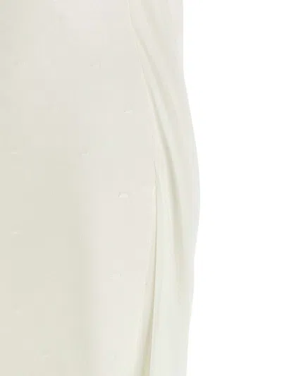 Jacquemus Vestido Midi - Blanco In White