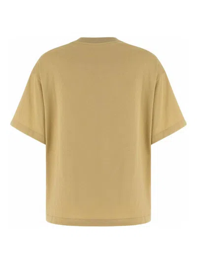 Jil Sander T-shirt In Brown