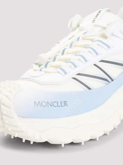 Moncler Trailgrip Sneakers In Technical Fabric And Mesh With Side Lettering Logo In Multi