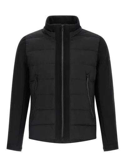 Tatras Long-sleeved Cotton-padded Jacket In Black