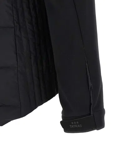 Tatras Long-sleeved Cotton-padded Jacket In Black