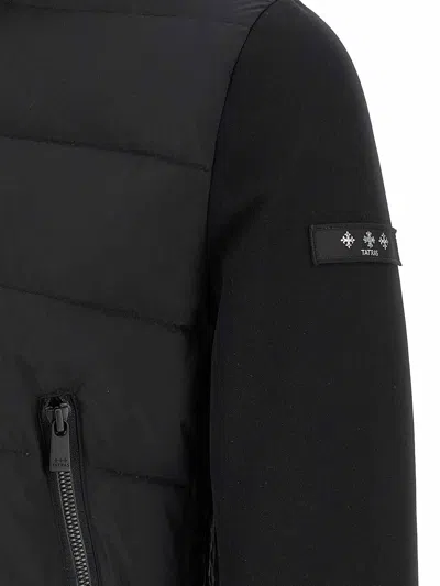 Tatras Long-sleeved Cotton-padded Jacket In Black