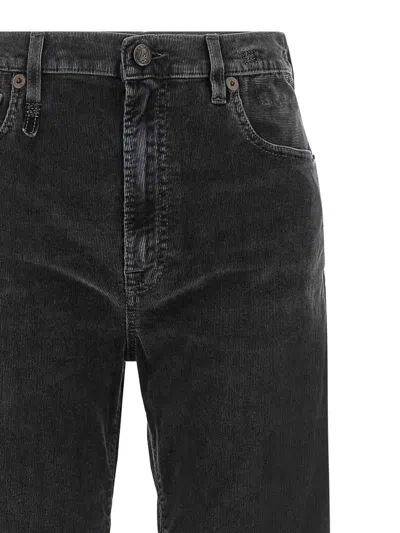 R13 Belt Loop Jeans In Black