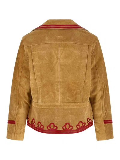 Bode Brown Regular Fit Jacket In Brown