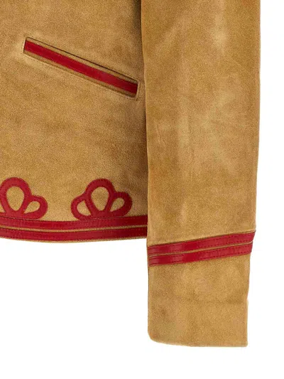 Bode Brown Regular Fit Jacket In Brown
