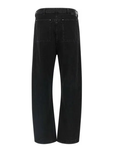 Entire Studios Black Gem Jeans In Black