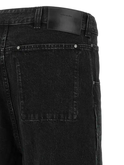 Entire Studios Black Gem Jeans In Black