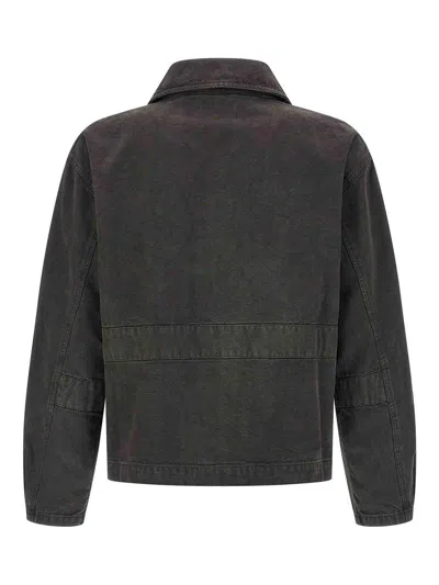 Mfpen Jacket Buttons Courier In Gray