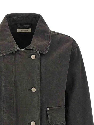 Mfpen Jacket Buttons Courier In Gray