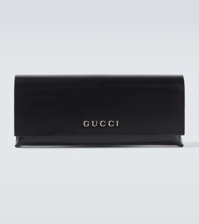 Gucci Bamboo Round Glasses In Pattern