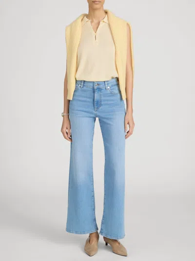Frame Denim Le Slim Palazzo Honeymoon Jean In Blue