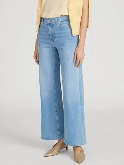 Frame Denim Le Slim Palazzo Honeymoon Jean In Blue