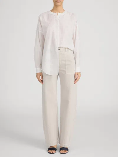 Frame Jeans The Bow Cargo In Gray