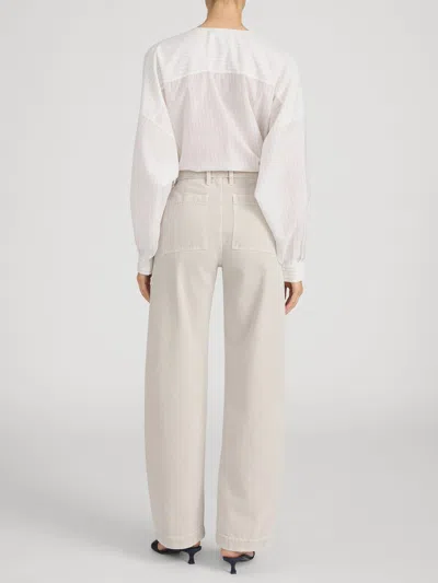 Frame Jeans The Bow Cargo In Gray