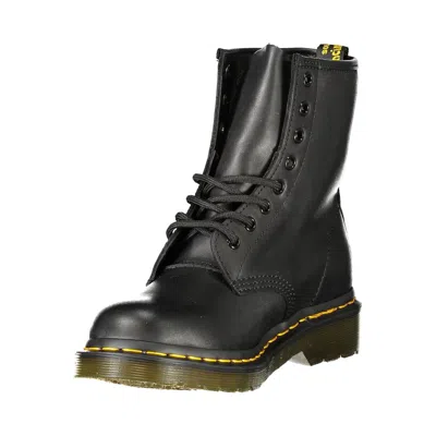 Dr. Martens Black Polyester Ankle In Black
