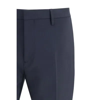 Dsquared2 Men Single-breasted Wool-blend Suit In Blue