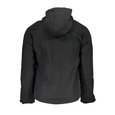 Gianmarco Venturi Black Polyester Jackets & Coat In Black
