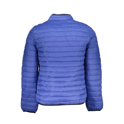 Gianmarco Venturi Blue Polyamide Jackets & Coat In Blue