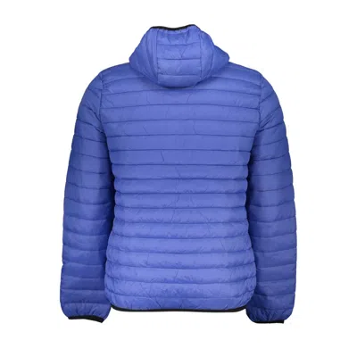 Gianmarco Venturi Blue Polyamide Jackets & Coat In Blue