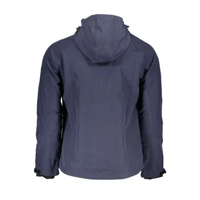 Gianmarco Venturi Blue Polyester Jackets & Coat In Blue