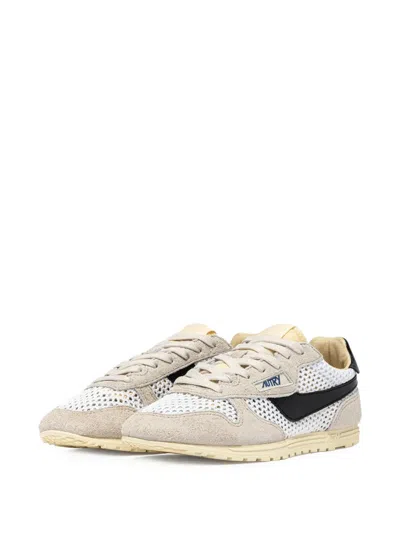 Autry Windspin Mesh Low-top Sneakers In White