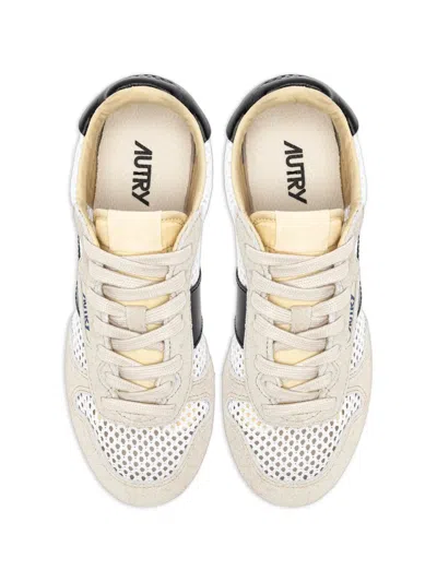 Autry Windspin Mesh Low-top Sneakers In White