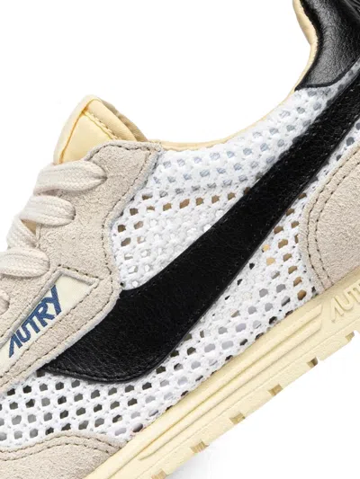 Autry Windspin Mesh Low-top Sneakers In White