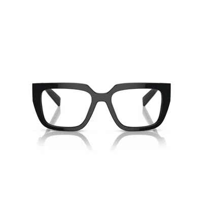 Prada 0pr A03v Oversized Square Frame Sunglasses Crafted In Black