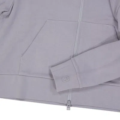 Herno Wide-collar Zip-up Jacket In Purple