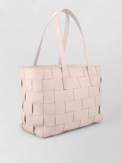 Dragon Diffusion Rectangular Woven Tote Bag Dual Handles