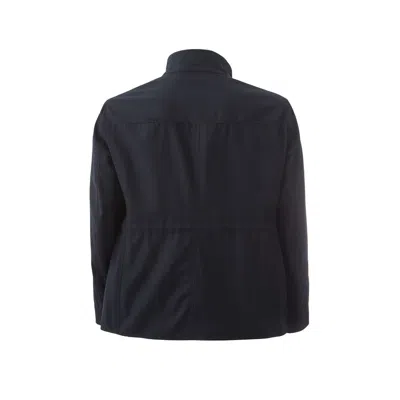 Lardini Blue Wool Men's Coat In Blue