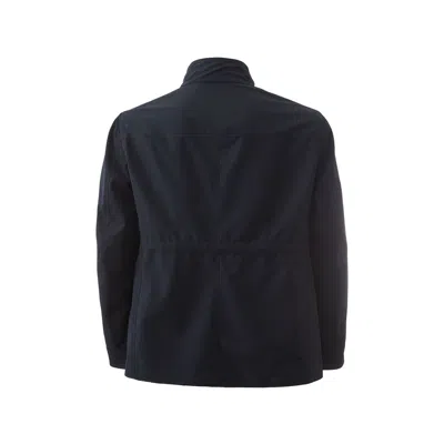 Lardini Blue Wool Men's Coat In Blue
