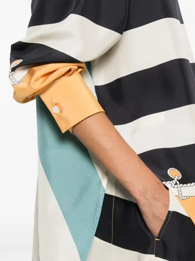 Loewe Silk Printed Shirt In Multi