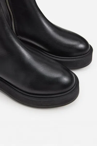 Flattered Assia Leather Boot In Black