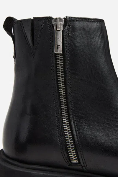 Flattered Assia Leather Boot In Black