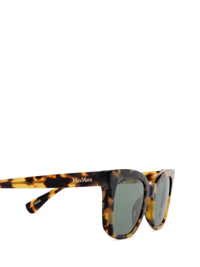 Max Mara Square Frame Sunglasses In Brown