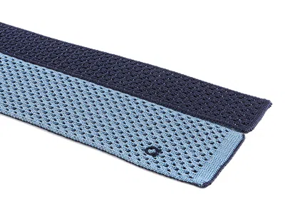 Ferragamo Square Head Tie In Blue