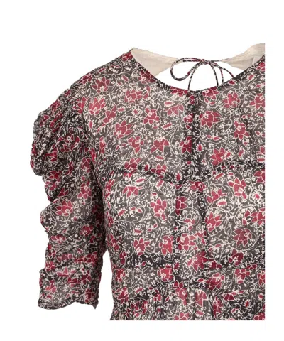 Isabel Marant Étoile Sichellia-gb Dresses Violet In Multi