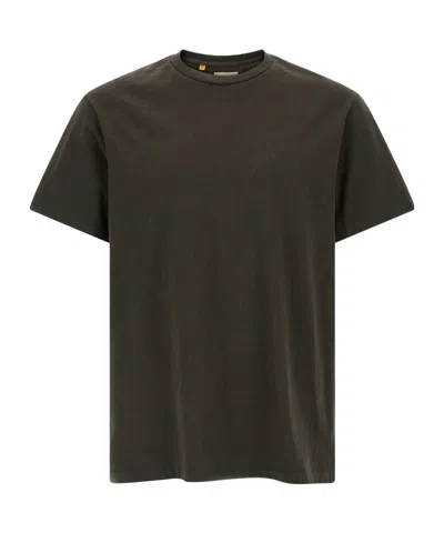 Gallery Dept. Logo-print Washed-effect T-shirt In Green