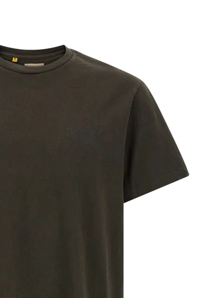 Gallery Dept. Logo-print Washed-effect T-shirt In Green