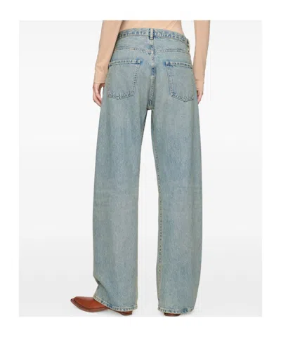 Maison Margiela Straight-leg Jeans With Exaggerated Pocket In Black