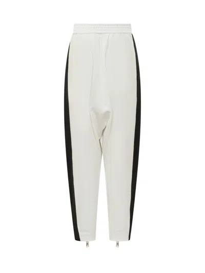 Coperni White Relaxed Drawstring Pants In White