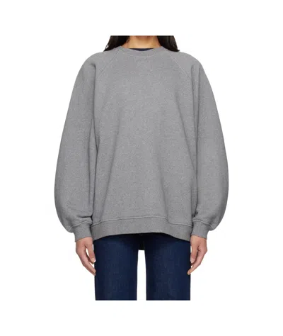 Agolde Valma Sweatshirt In Gray