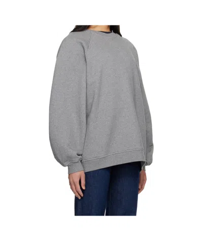 Agolde Valma Sweatshirt In Gray