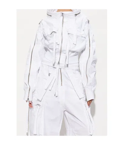 Dsquared2 Multipocket Cargo Kaban In White