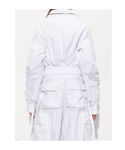 Dsquared2 Multipocket Cargo Kaban In White