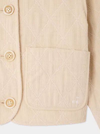 Bonpoint Lathifa Quilted Jacket In Pattern